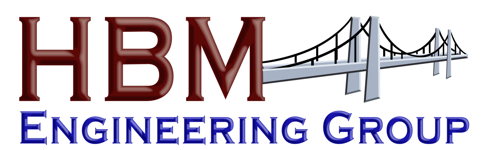 HBM Engineering Group, LLC logo with the firm’s bridge mark.